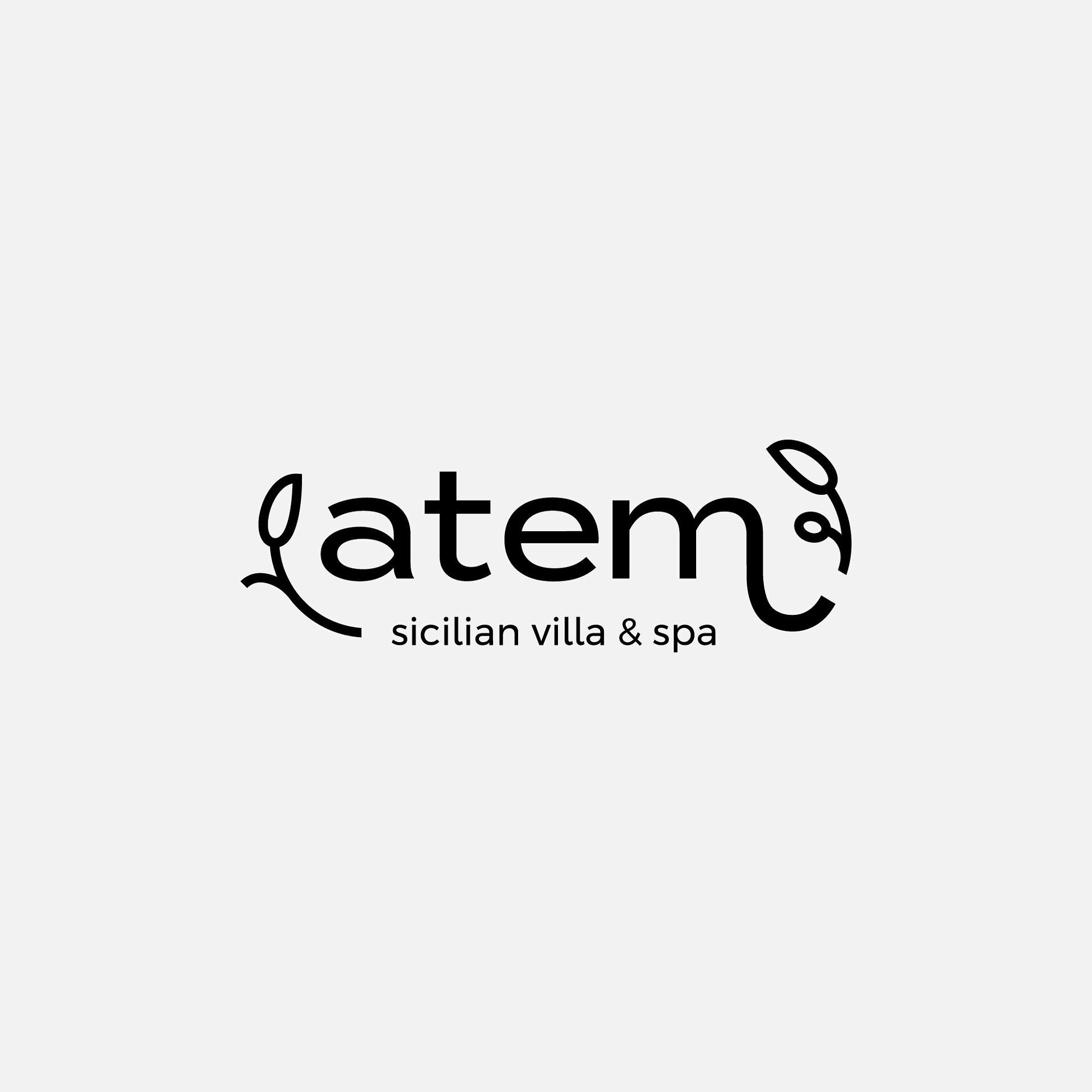 Logo Atem in nero