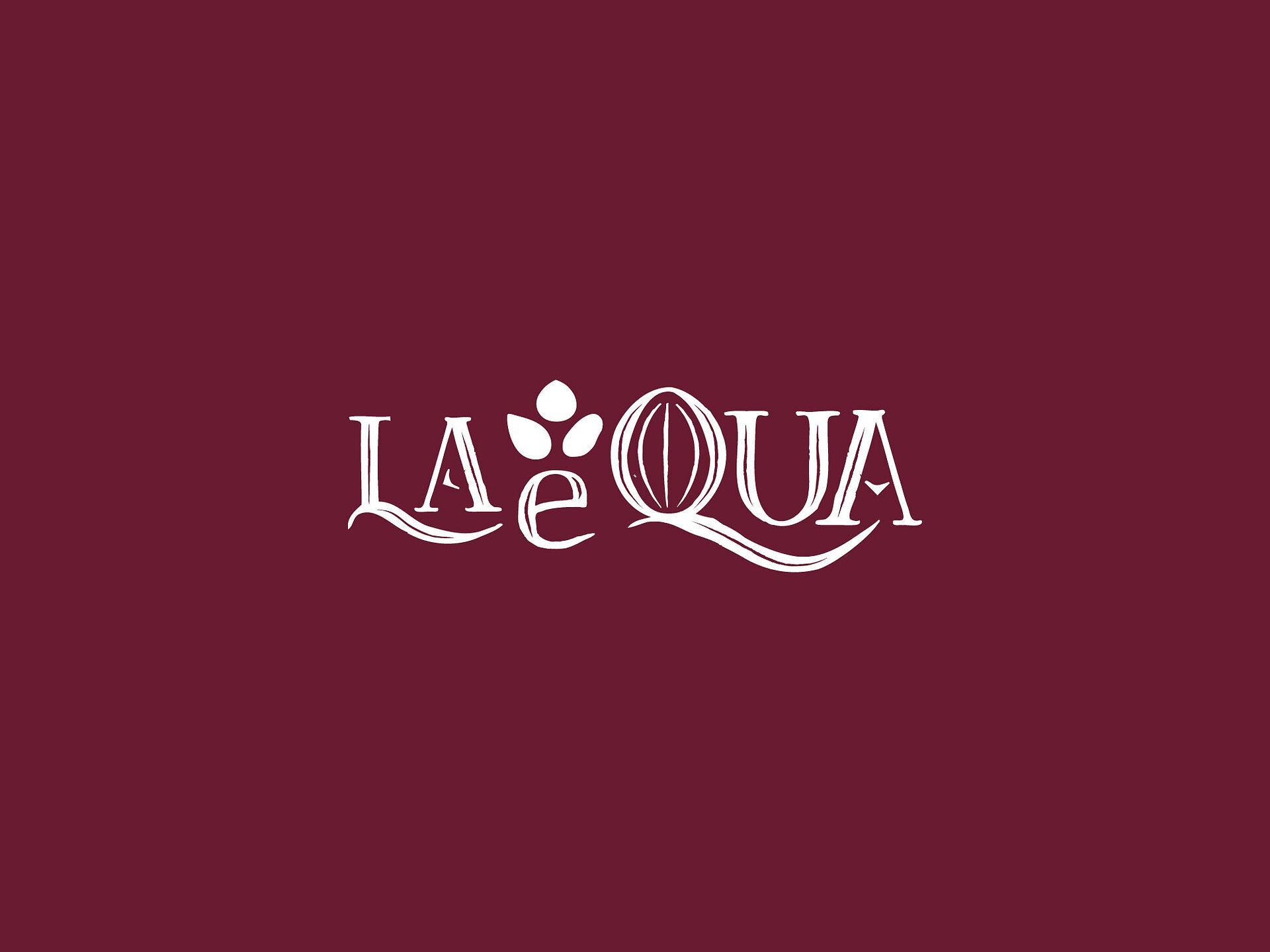 Logo LAeQua in negativo