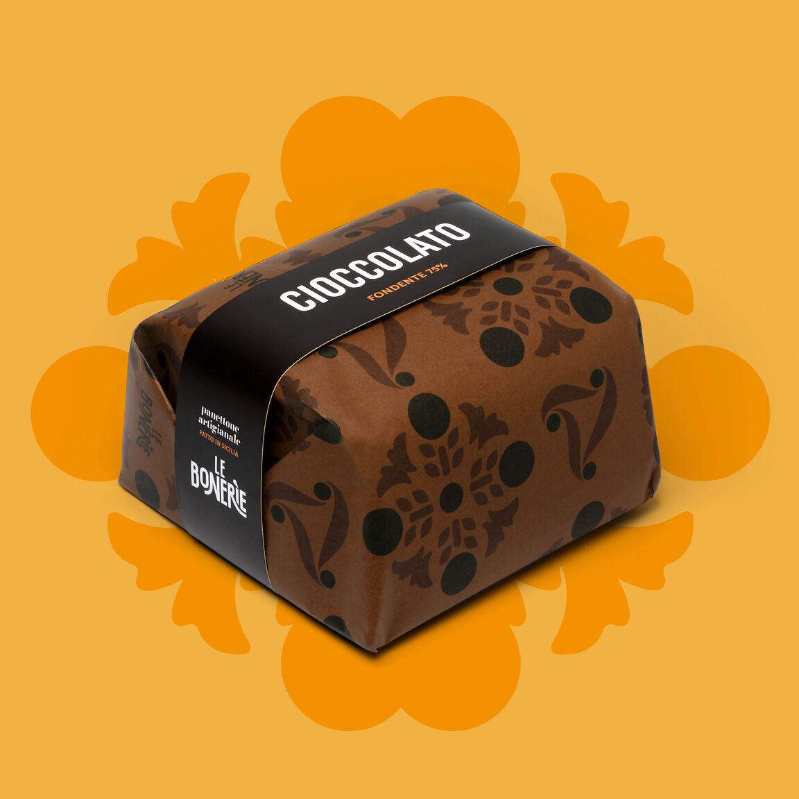 Brand identity e packaging panettoni Le Bonerie