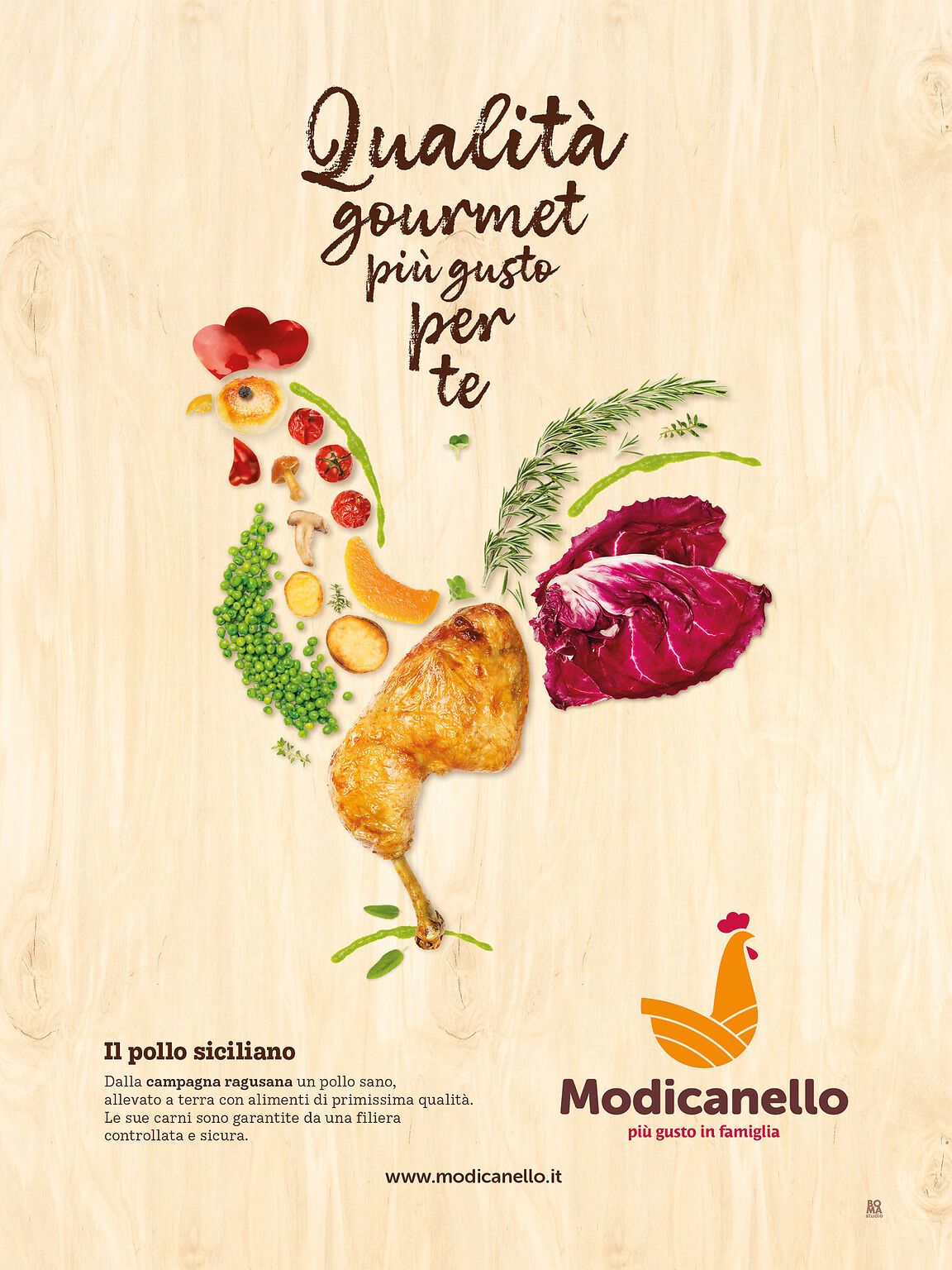 Campagna Pubblicitaria pollo Modicanello