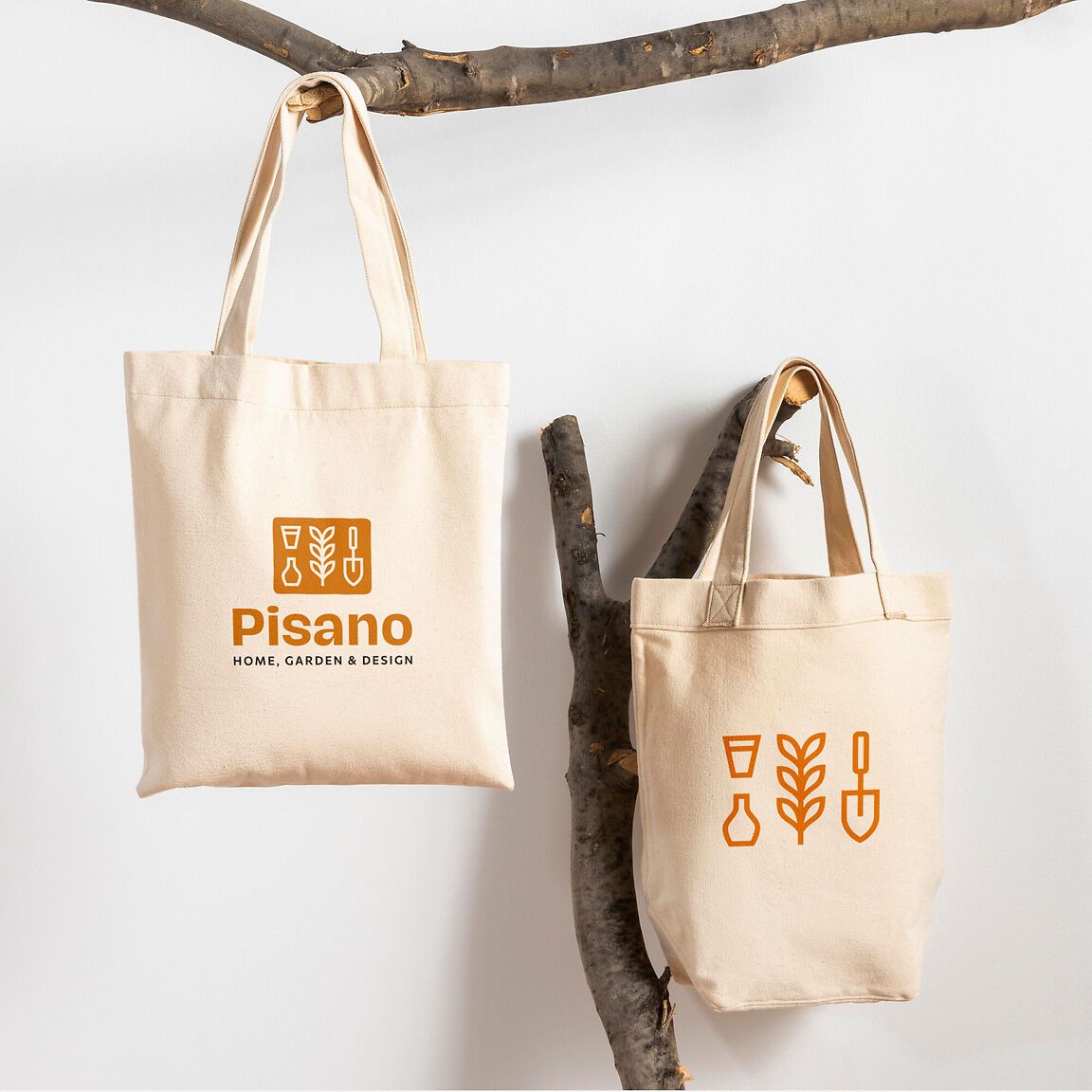 Logo design per Pisano Garden Center