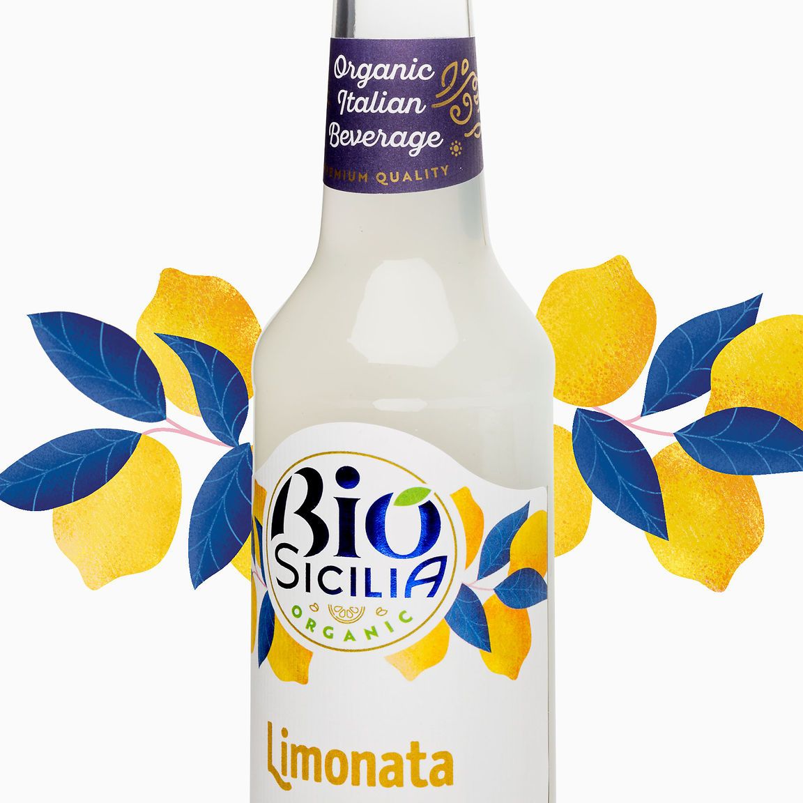 Packaging design bibite Bio Sicilia
