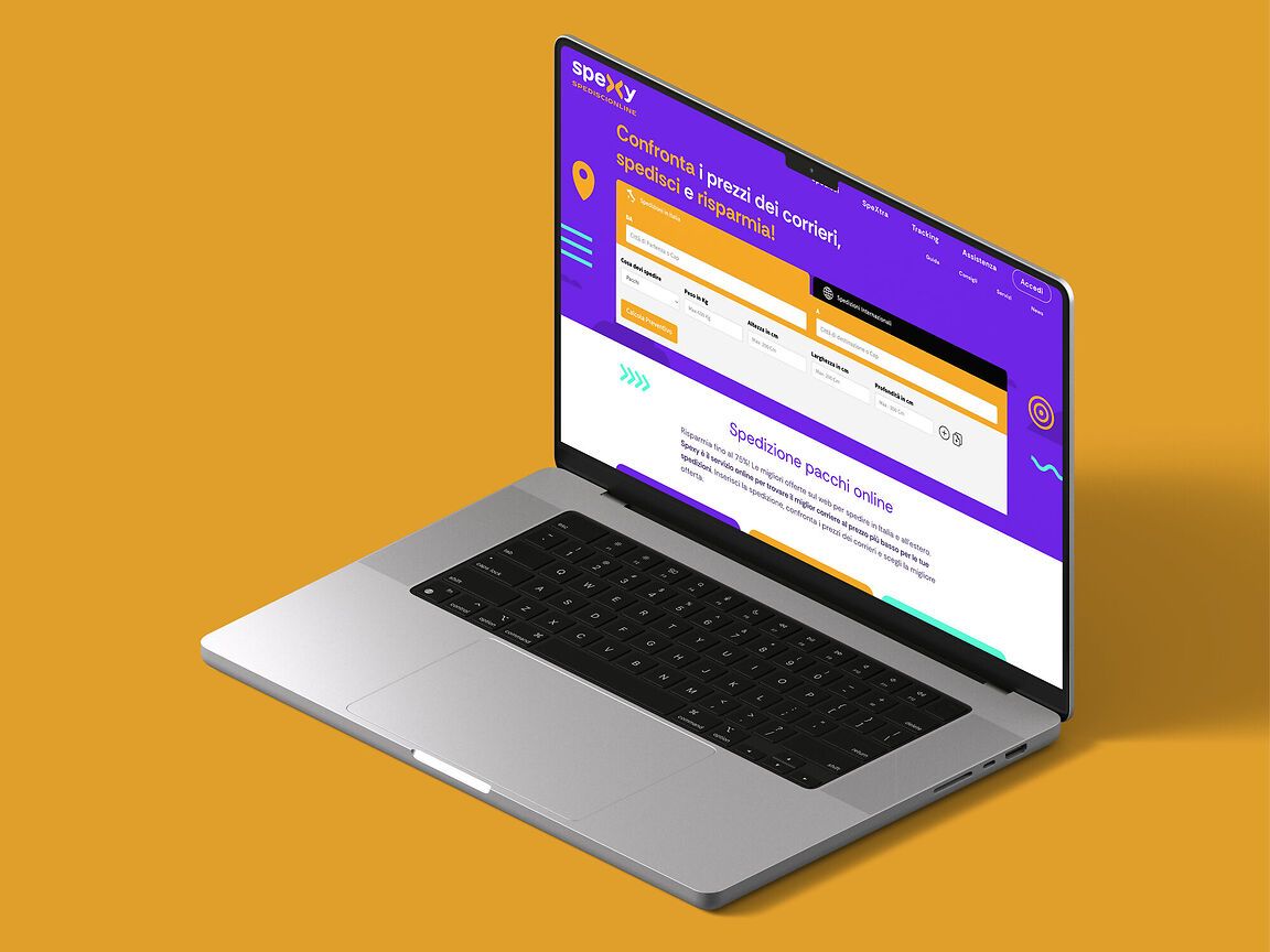 Spexy - Spediscionline nuovo sito