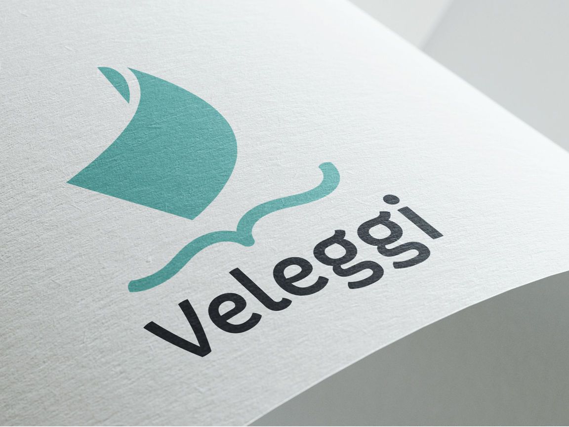 Logo per Veleggi, e-commerce di libri