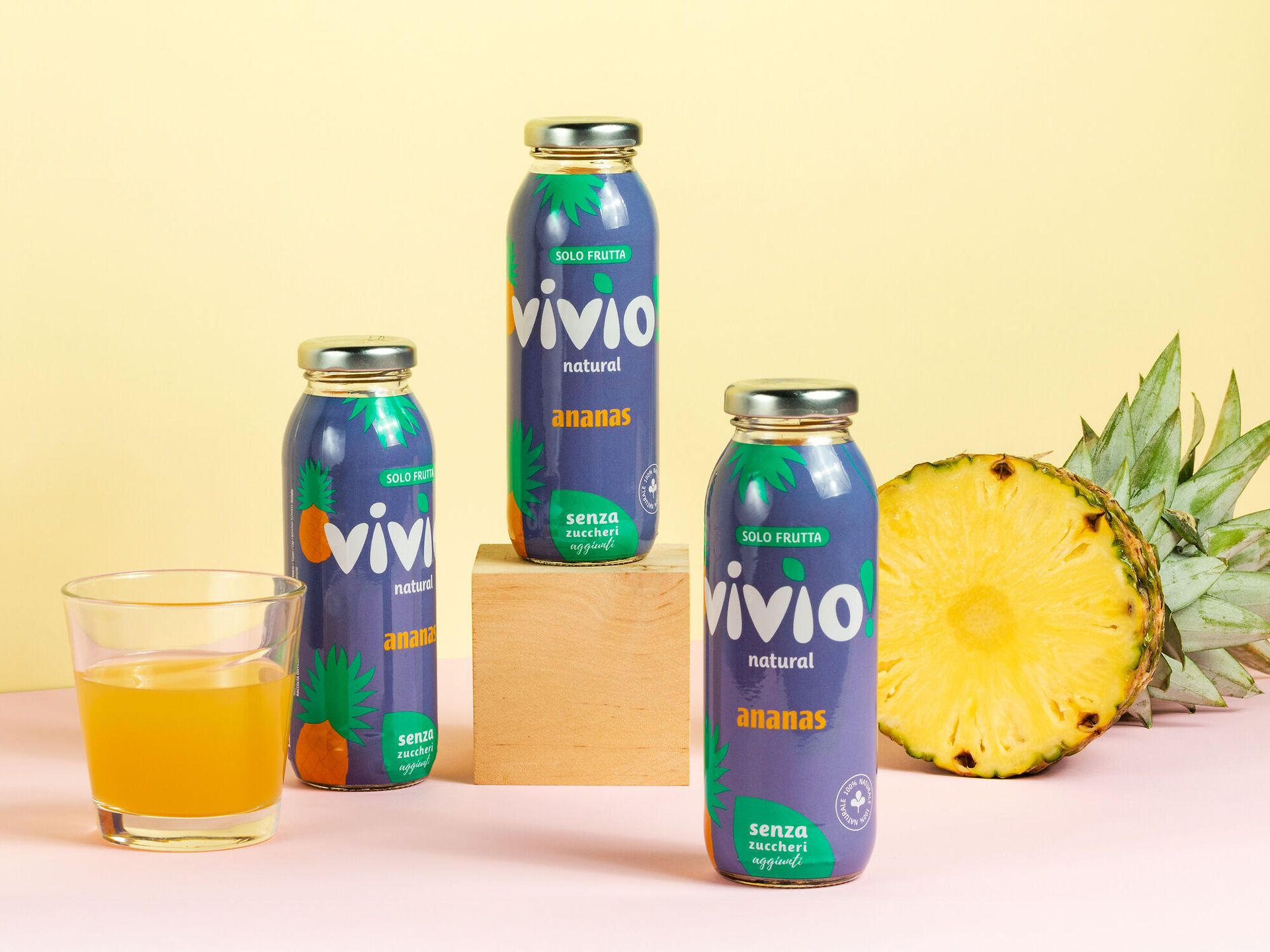 Vivìo! Succo solo frutta gusto Ananas