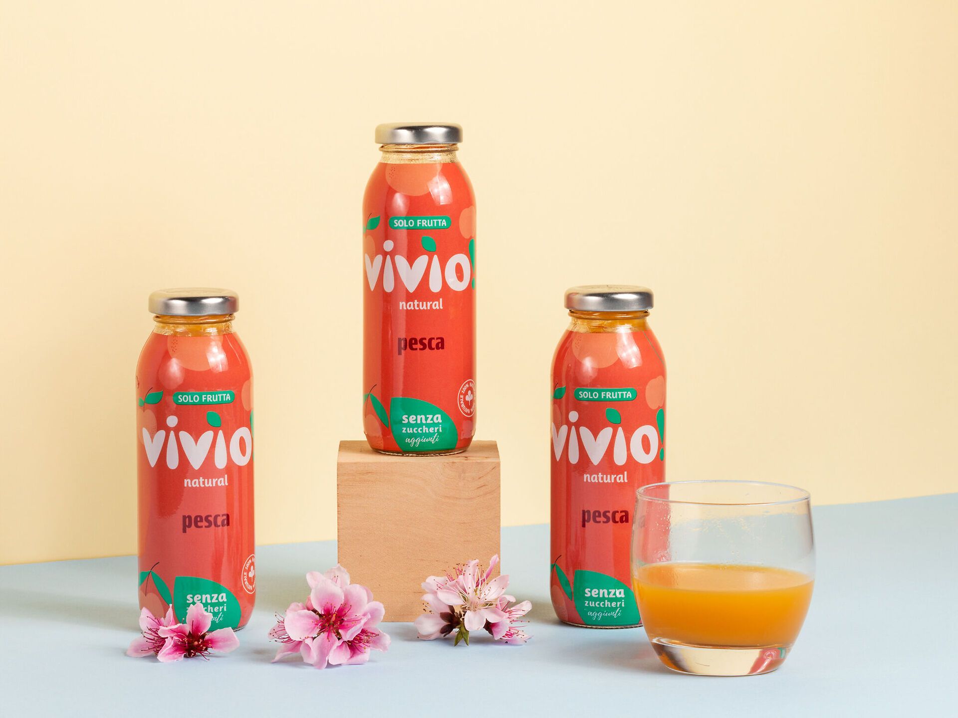 Vivìo! Succo solo frutta gusto Pesca